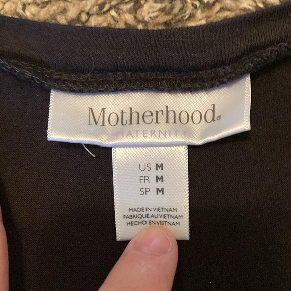 Black Motherhood Maternity Tank top - Picture 2 of 2